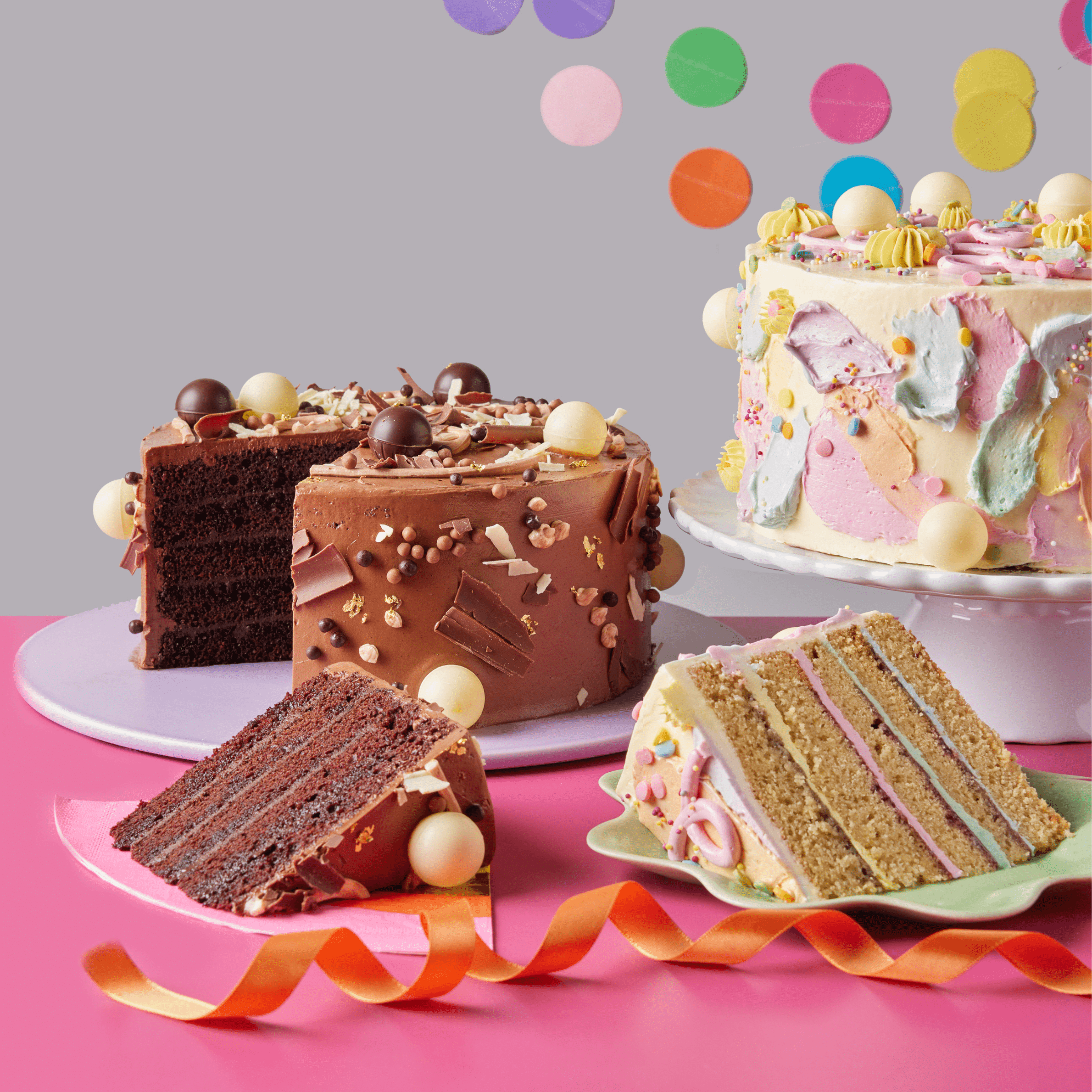 Triple Chocolate Birthday Cake – Cutter & Squidge