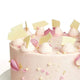 Cutter & Squidge Pink Heart Sprinkle Cake