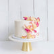 Cutter & Squidge Weddings ONE TIER PETALS RAIN WEDDING CAKE