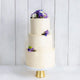 Cutter & Squidge Weddings Purple Floral - Three Tier (10
