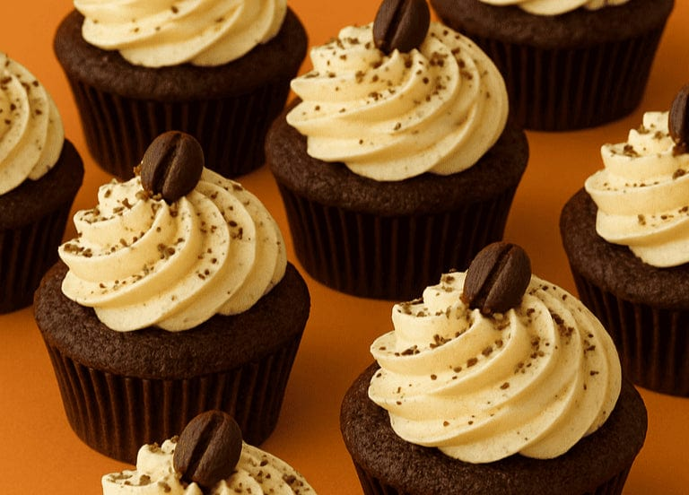 Double Espresso Chocolate Cupcake with Mascarpone Cream Recipe