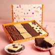 Cutter & Squidge 12 Pieces Congratulations No Nut Flavours Mixed Mini Brownie Box