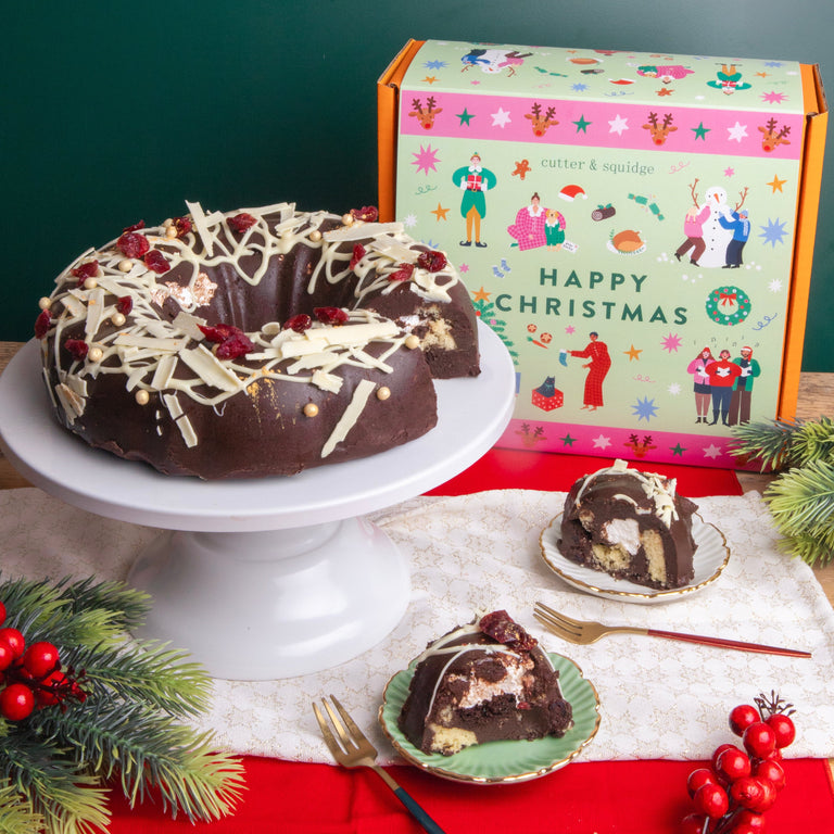 Cutter & Squidge Loaded Christmas Tiffin Wreath