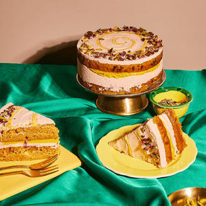 Diwali Gulab Jamun Cake