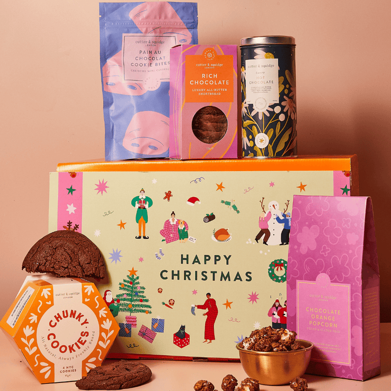 Cutter & Squidge One Hamper Christmas Chocolate Lover Hamper
