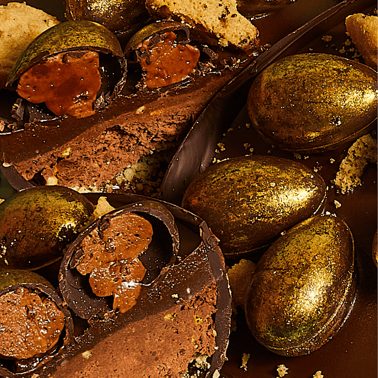 Cutter & Squidge Filled Egg Half Vegan Easter Egg