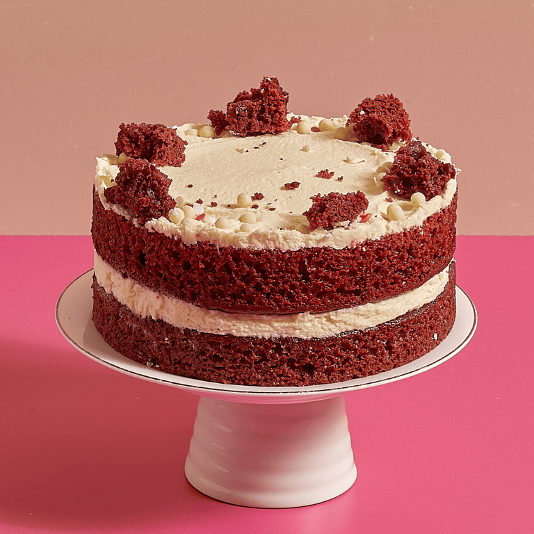 Cutter & Squidge Small (6") / Without Tin / Without Gifting Sleeve Red Velvet Cake