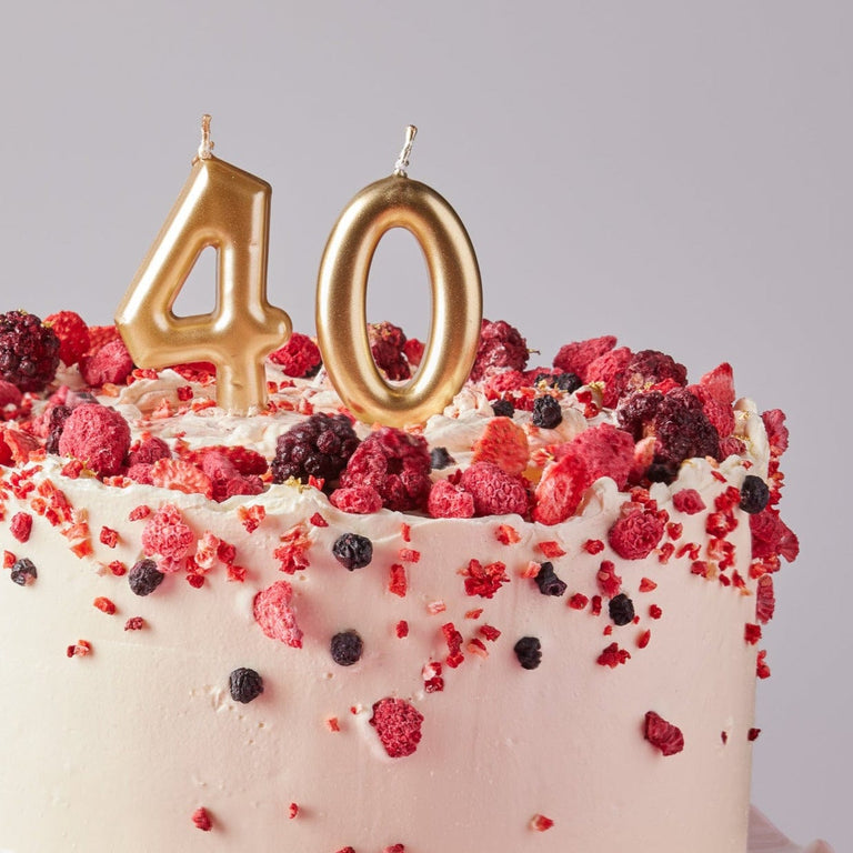 Cutter & Squidge Berry Sprinkle Numbered Birthday Cake