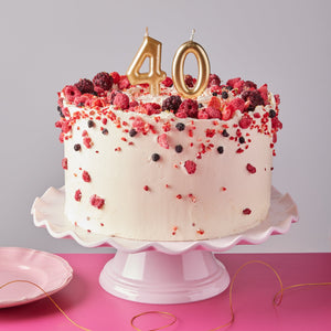 Berry Sprinkle Birthday Cake