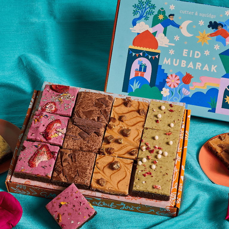 Cutter & Squidge After Iftar Eid Mixed Mini Brownie Box