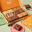 Cutter & Squidge 12 Pieces Birthday Brownies & Craft Beer Hamper