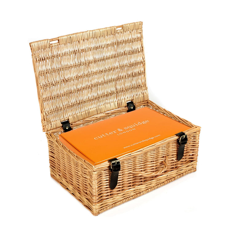 Cutter & Squidge 18 Inch Wicker Basket
