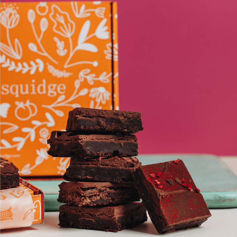 Cutter & Squidge Vegan Wheat-Free Mini Brownie Box