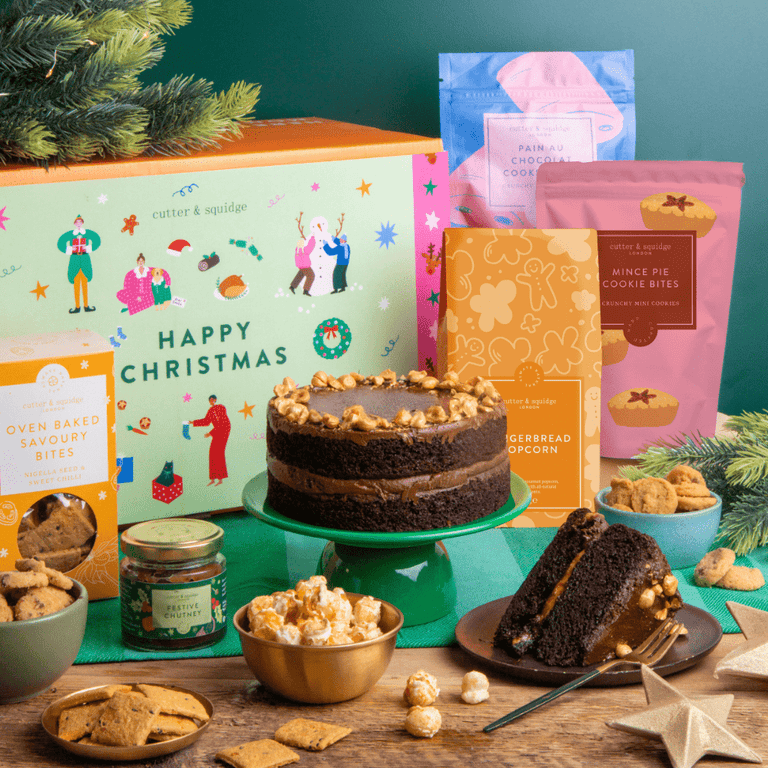Cutter & Squidge Luxury Vegan Christmas Hamper