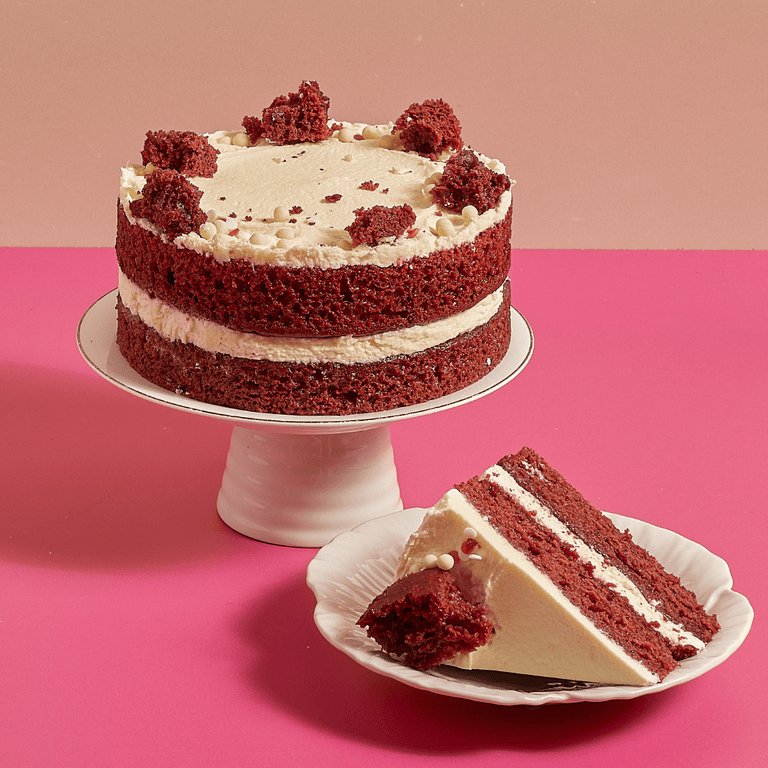 Cutter & Squidge Medium (8") - No Tin Available / Without Tin / Without Gifting Sleeve Red Velvet Cake