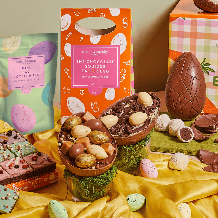 Cutter & Squidge One Hamper Luxe Easter Hamper