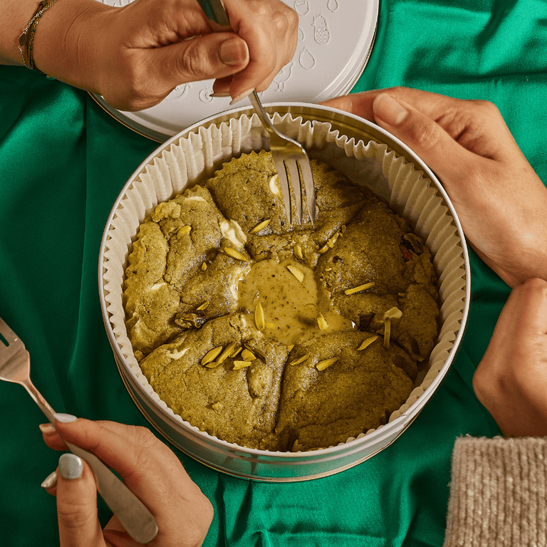 Cutter & Squidge Melting Pistachio Cookie Tin