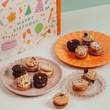 Cutter & Squidge 12 Pieces / Happy Birthday Gifting Sleeve Baby Biskie Box