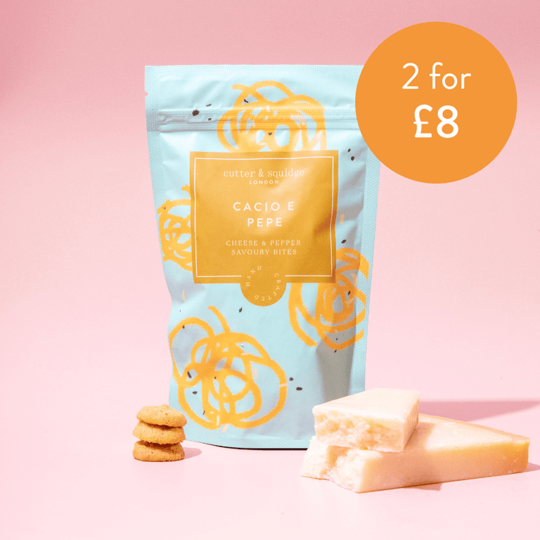 Cutter & Squidge Cacio e Pepe Savoury Bites