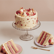 Cutter & Squidge Raspberry White Chocolate Cheesecake