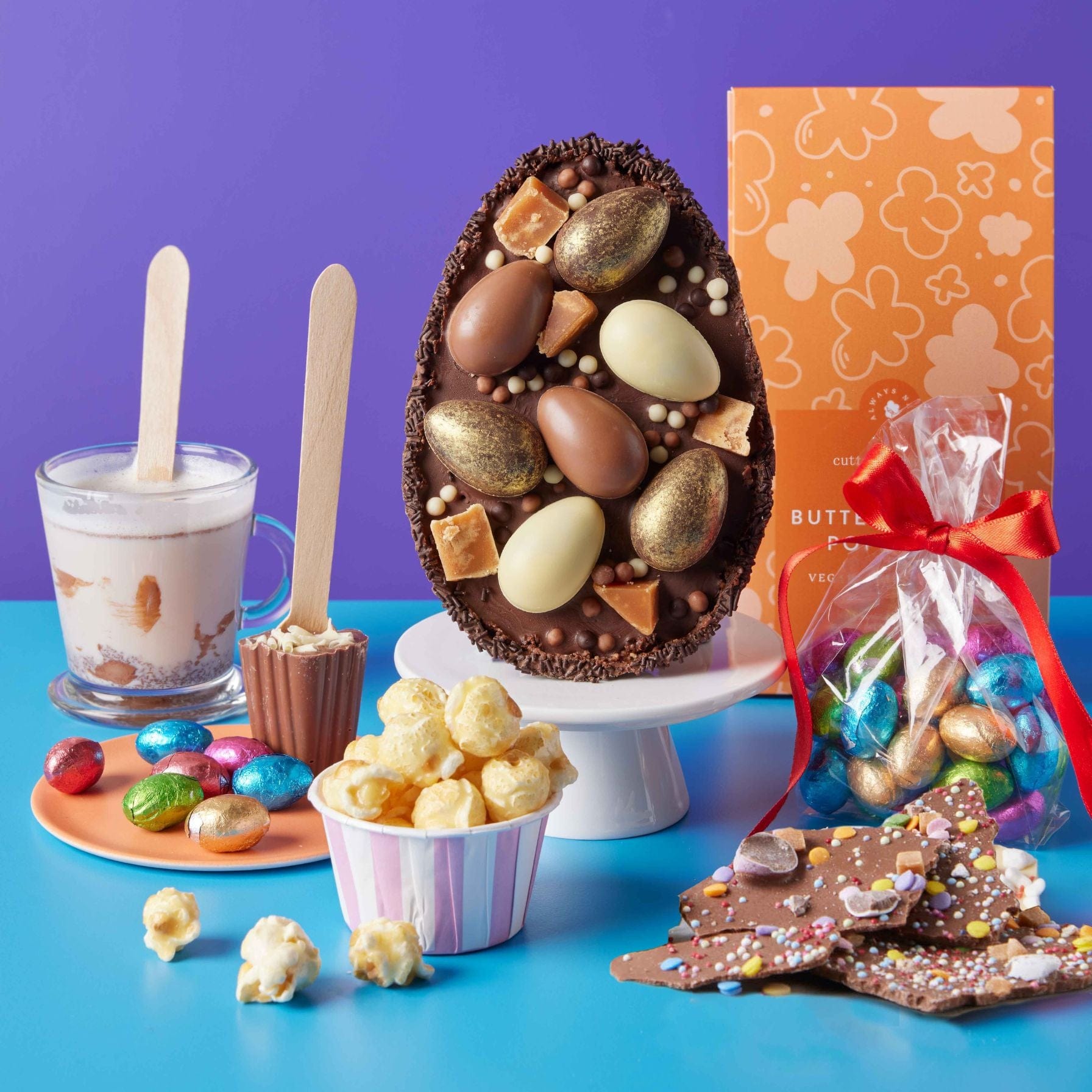 Mini Easter Chocolate Hamper Cutter & Squidge