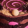 Cutter & Squidge Chocolate & Raspberry Falooda Cake