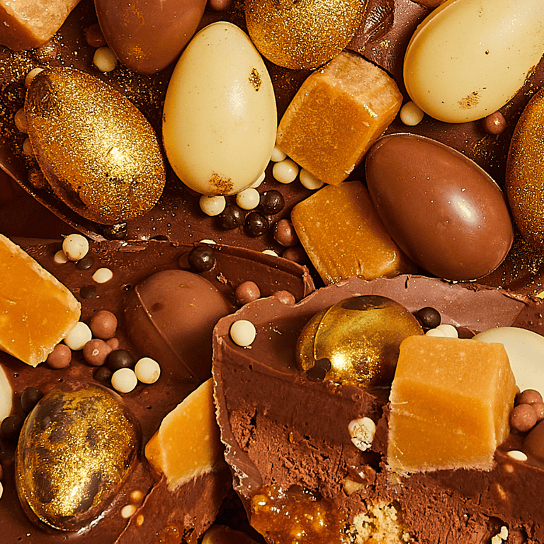 Cutter & Squidge Filled Egg Half Billionaire Filled Easter Egg