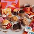 Cutter & Squidge Tea for Two / Sending Love Gifting Sleeve Afternoon Tea At Home - UK Delivery