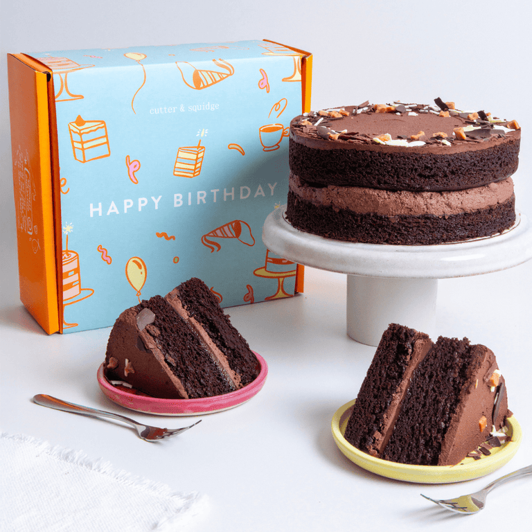 Cutter & Squidge Chocolate Fudge Caramel Cake