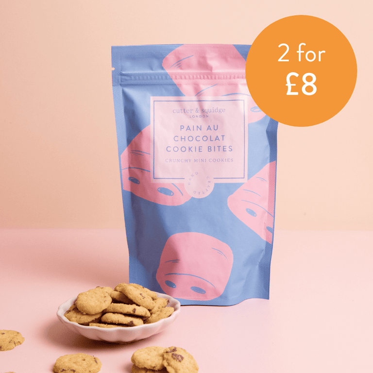 Cutter & Squidge Pain au Chocolat Cookie Bites