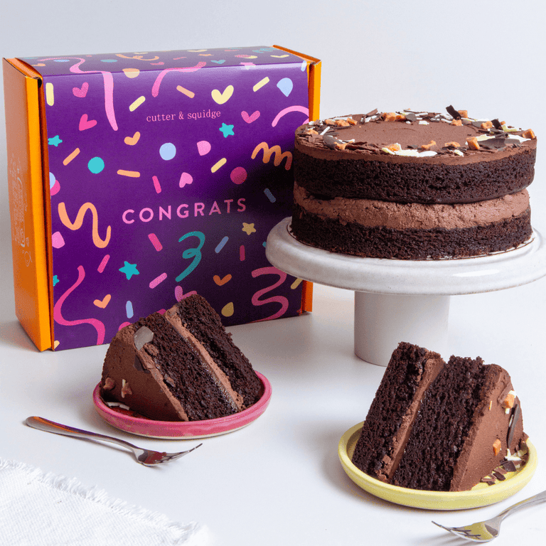 Cutter & Squidge Chocolate Fudge Caramel Cake