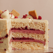 Cutter & Squidge Raspberry White Chocolate Cheesecake