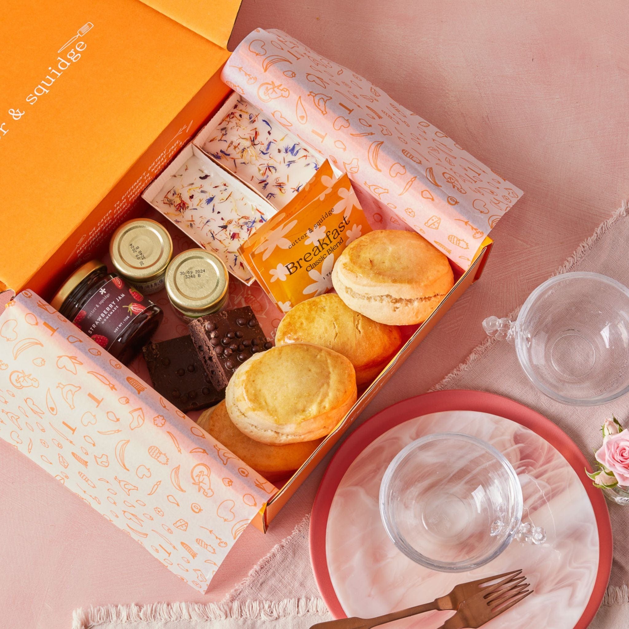 Mother's Day Afternoon Tea Delivery UK | Cream Tea Delivered by Post ...