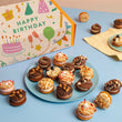 Cutter & Squidge 12 Pieces / Happy Birthday Gifting Sleeve Baby Biskie Box