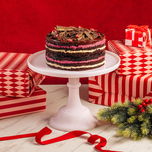 Christmas Black Forest Twelve Layer Gateaux