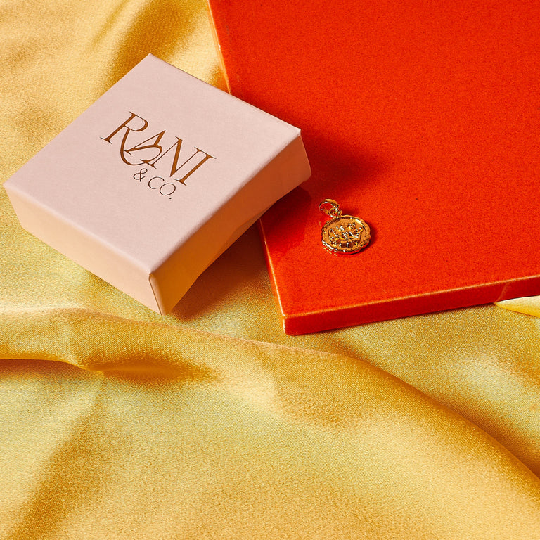 Cutter & Squidge Mini Goddess Durga Gold Charm