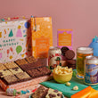 Cutter & Squidge 12 Pieces Birthday Brownies & Craft Beer Hamper