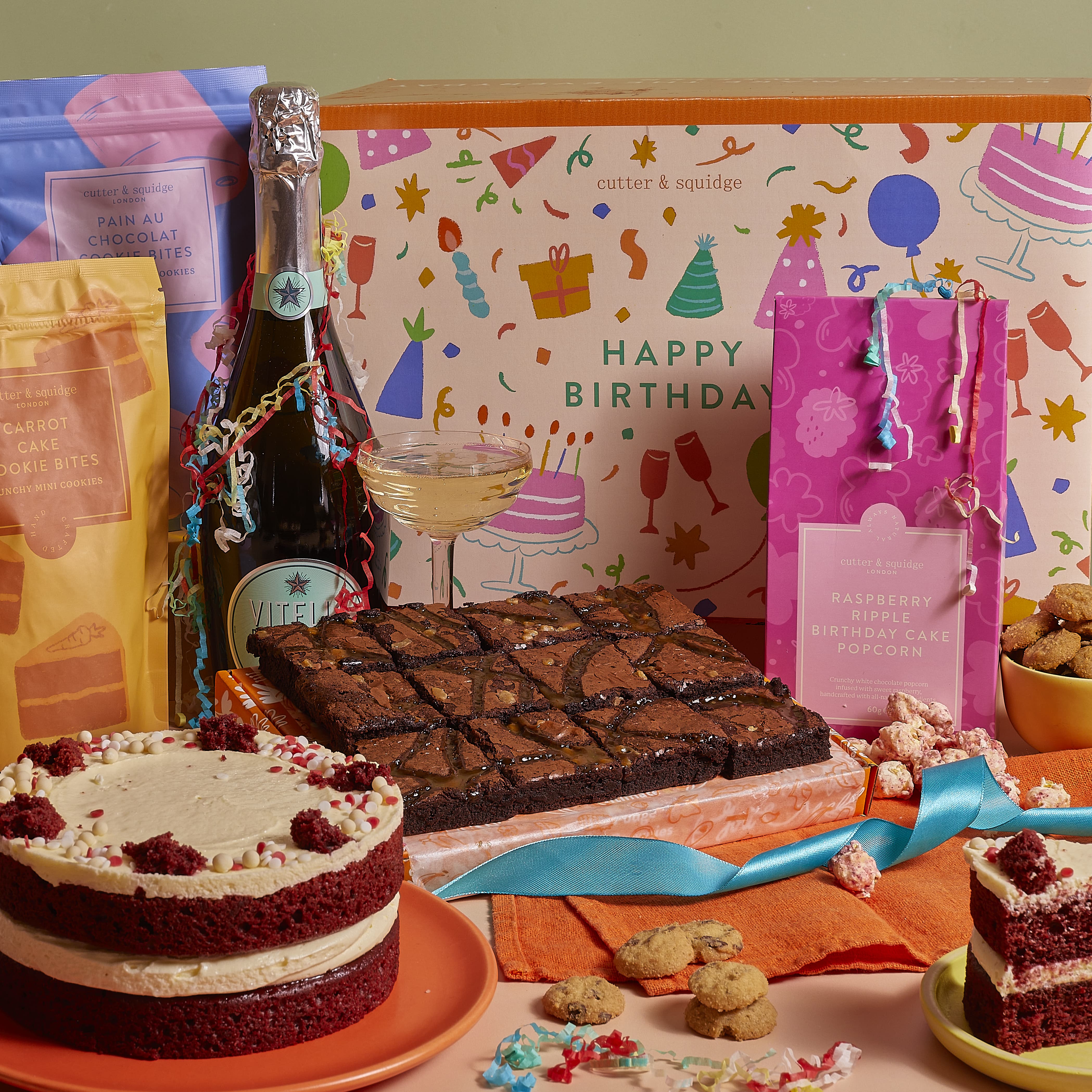 Luxury Birthday Hamper – Cutter & Squidge