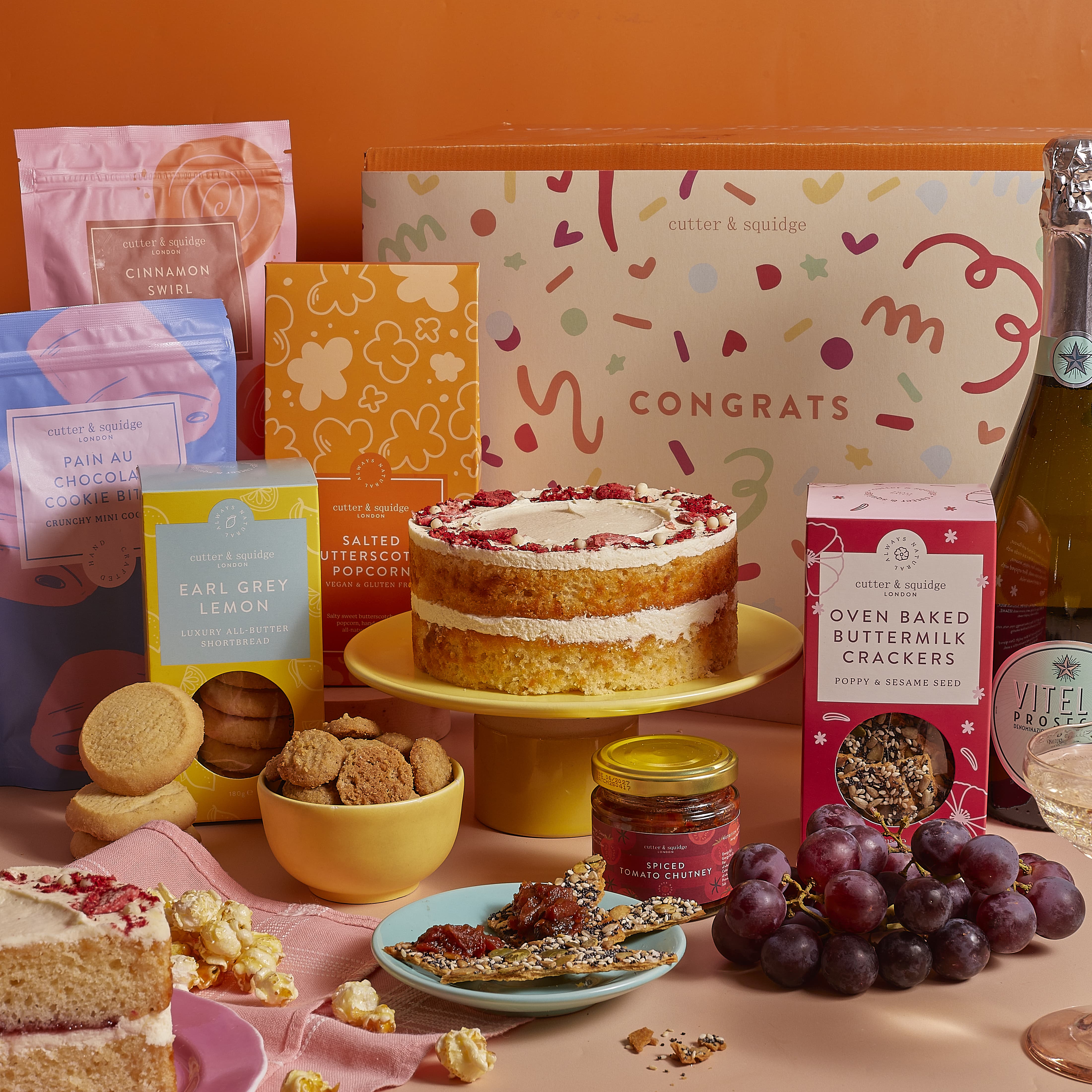 Luxury Celebration Hamper – Cutter & Squidge
