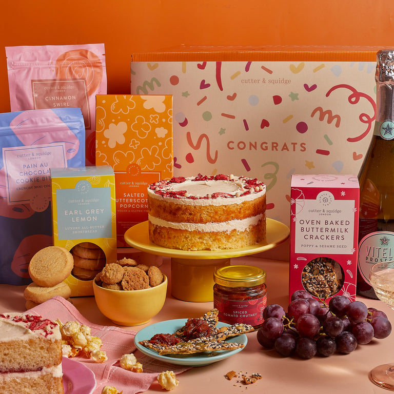 Cutter & Squidge One Hamper Luxury Celebration Hamper
