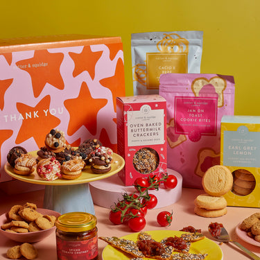 Cutter and Squidge corporate thank you hamper