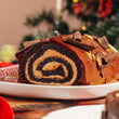 Cutter & Squidge The Squidgiest Chocolate Salted Caramel Yule Log