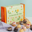 Cutter & Squidge 12 Pieces / Thinking of You Gifting Sleeve Mixed Mini Cupcake Box
