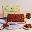 Cutter & Squidge Thinking Of You Gifting Sleeve Caramel Frappuccino Brownie Box