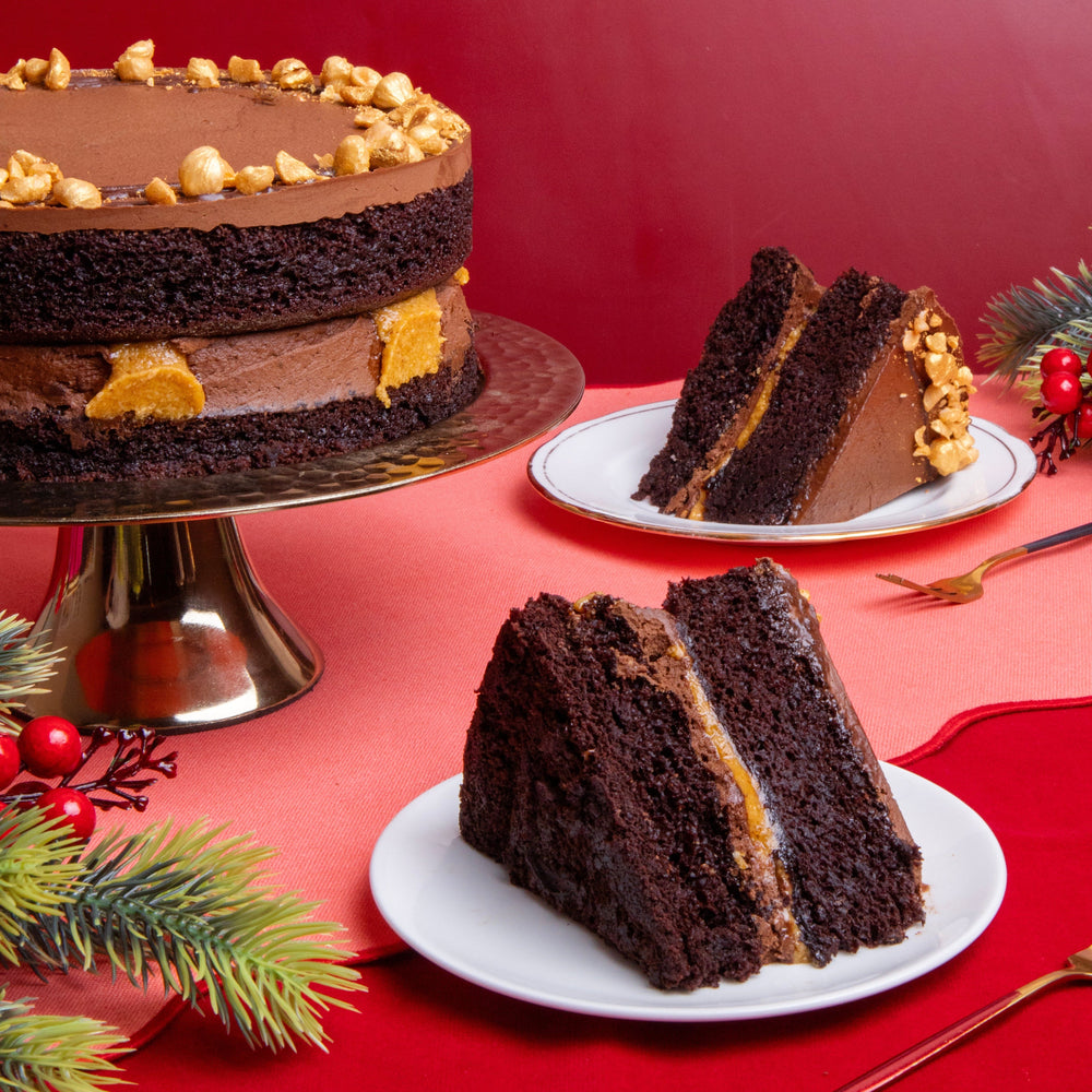 Chocolate Hazelnut Rocher Cake – Cutter & Squidge