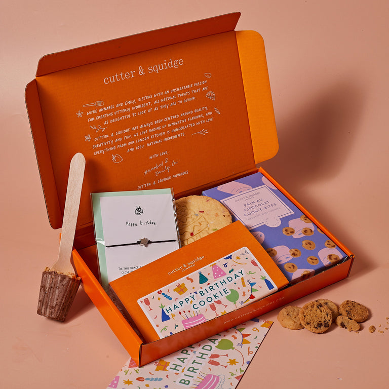 Cutter & Squidge Chocolate Lovers Happy Birthday Gift Box