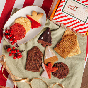 Festive Christmas Tree Biscuits