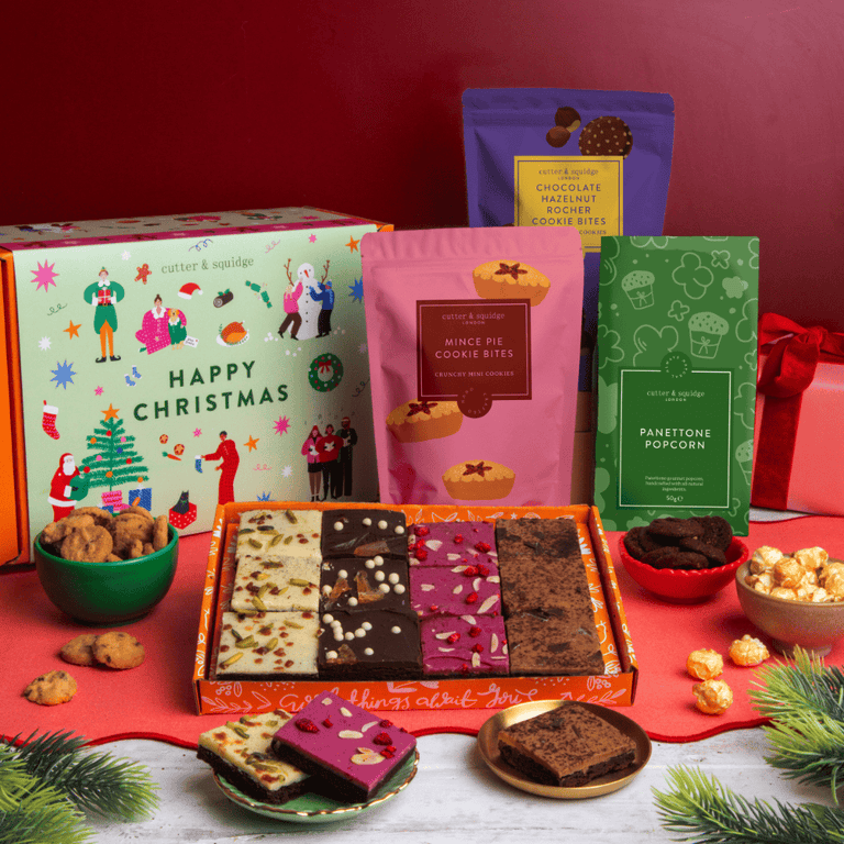 Cutter & Squidge One Hamper Mini Squidge Christmas Hamper