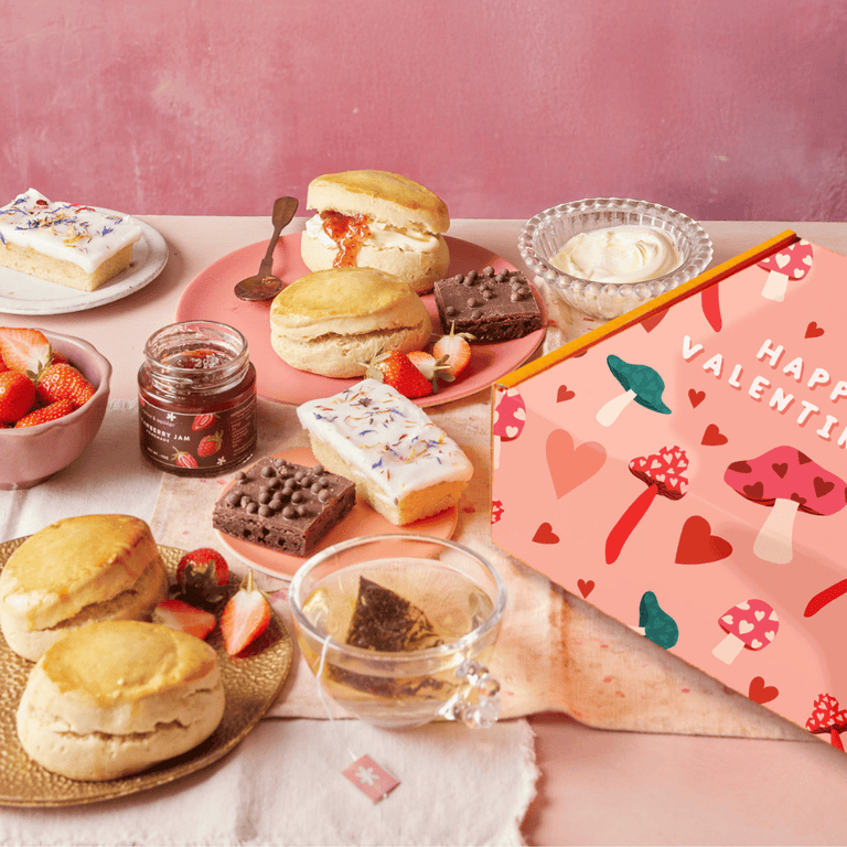 Cutter & Squidge No Drink Valentine's Day Afternoon Tea