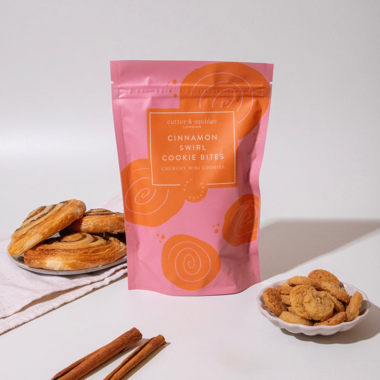 Cutter & Squidge Cinnamon Swirl Cookie Bites